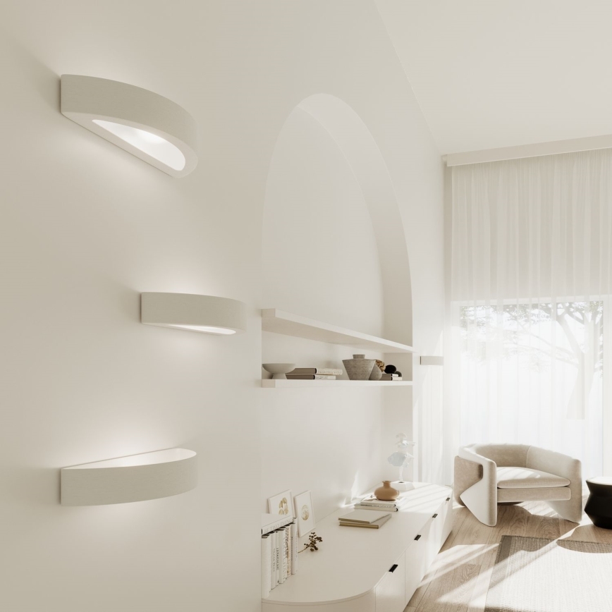 Nástěnné svítidlo ATENA 1xE27/15W/230V 30 cm bílá