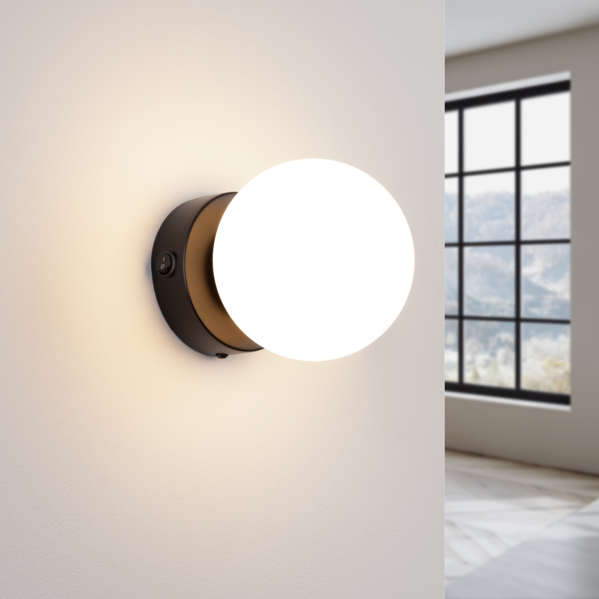 Nástěnné svítidlo YOLI 1xG9/8W/230V černá
