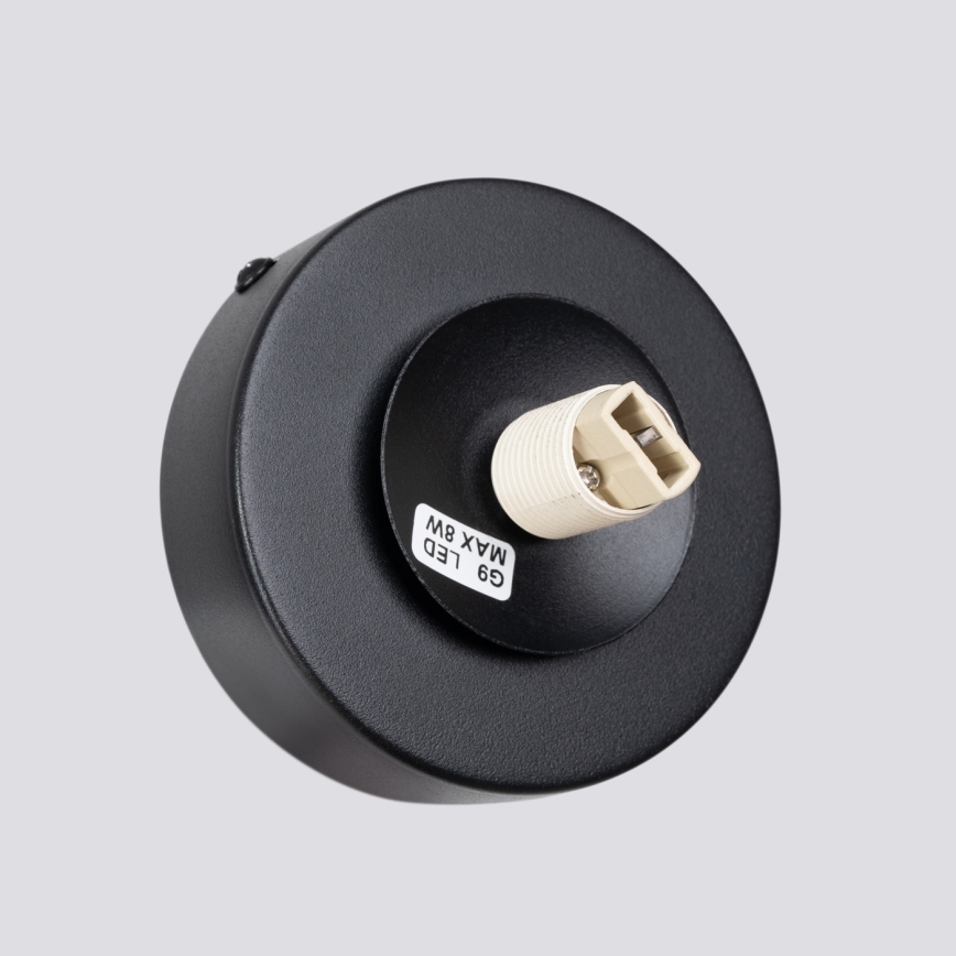 Nástěnné svítidlo YOLI 1xG9/8W/230V černá