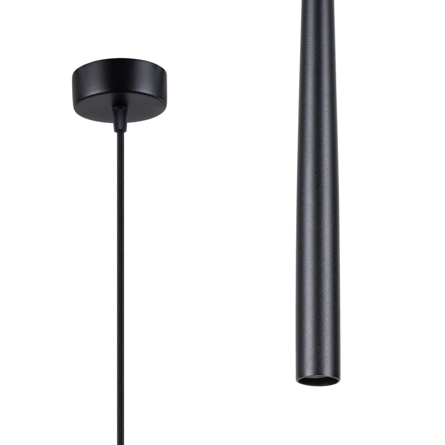 Lustr na lanku BLISS 1xG9/8W/230V černá