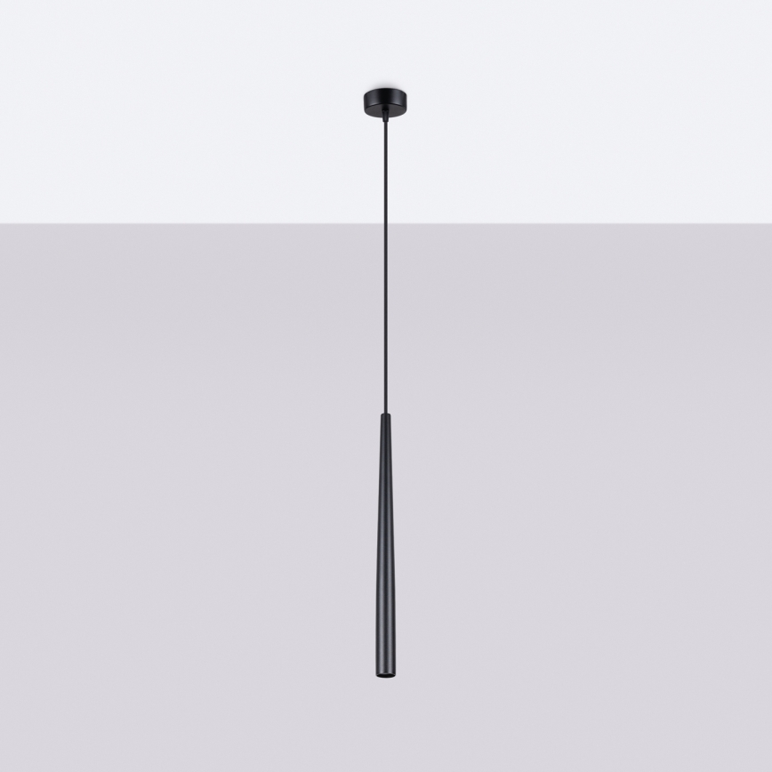 Lustr na lanku BLISS 1xG9/8W/230V černá