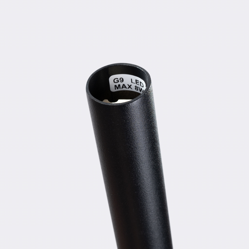Lustr na lanku BLISS 1xG9/8W/230V černá
