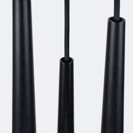 Lustr na lanku BLISS 3xG9/8W/230V černá