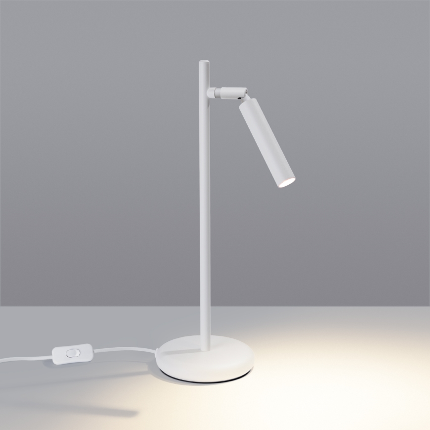 Stolní lampa PASTELO 1xG9/8W/230V bílá