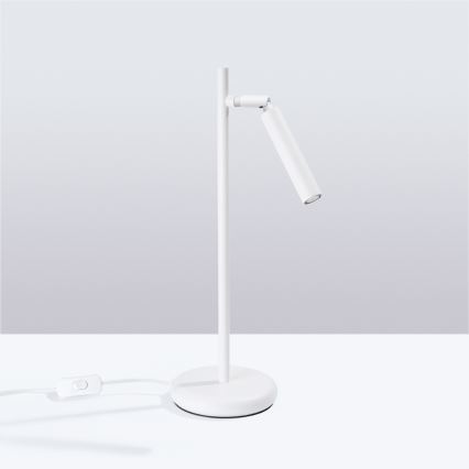 Stolní lampa PASTELO 1xG9/8W/230V bílá