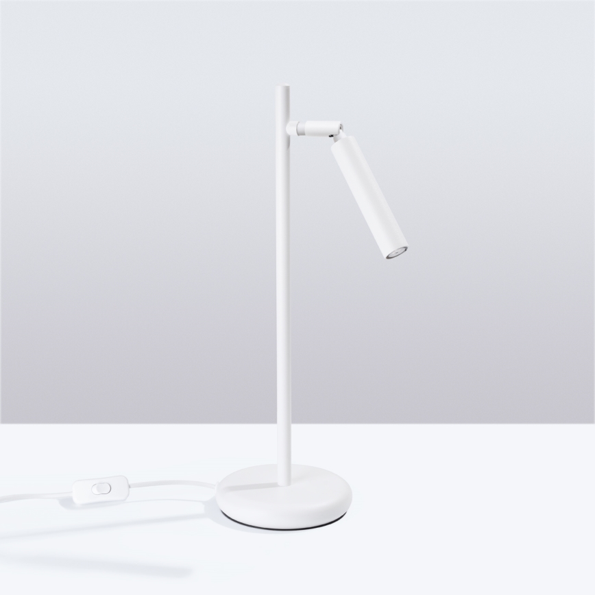 Stolní lampa PASTELO 1xG9/8W/230V bílá