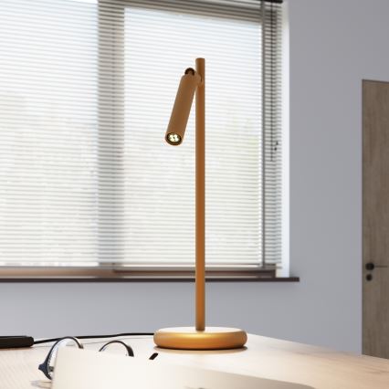 Stolní lampa PASTELO 1xG9/8W/230V zlatá