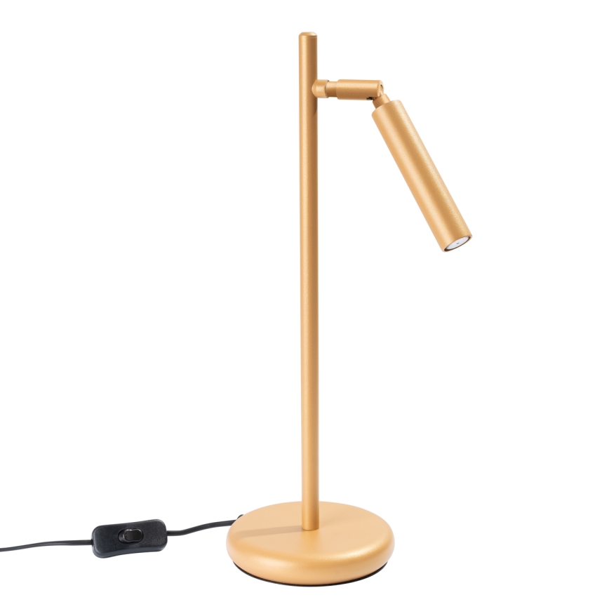 Stolní lampa PASTELO 1xG9/8W/230V zlatá