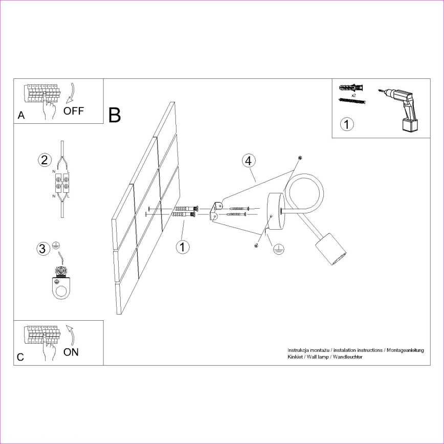 Nástěnná lampa EMBER 1xE27/15W/230V bílá/béžová/buk