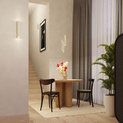Lustr na lanku LAGOS 3xGU10/10W/230V krémová