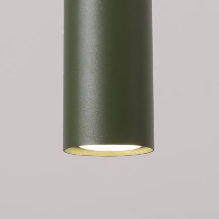 Lustr na lanku LAGOS 3xGU10/10W/230V zelená
