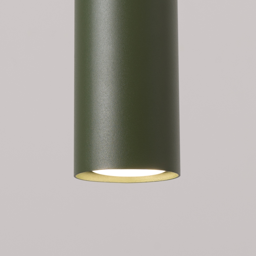 Lustr na lanku LAGOS 3xGU10/10W/230V zelená