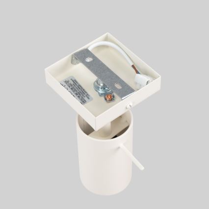 Nástěnné bodové svítidlo RING 1xGU10/10W/230V krémová