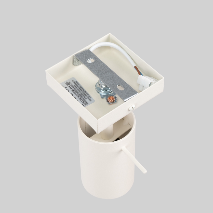 Nástěnné bodové svítidlo RING 1xGU10/10W/230V krémová