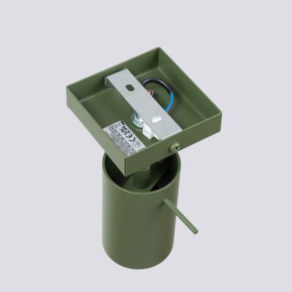 Nástěnné bodové svítidlo RING 1xGU10/10W/230V zelená