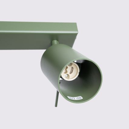 Bodové svítidlo RING 4xGU10/10W/230V zelená