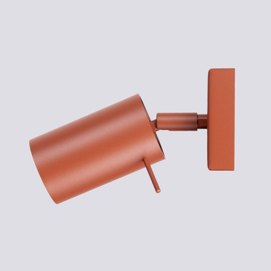 Nástěnné bodové svítidlo RING 1xGU10/10W/230V červená
