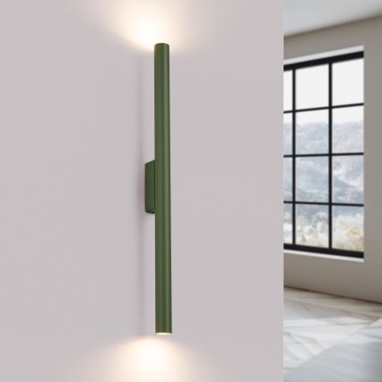 Nástěnné svítidlo PASTELO 2xG9/8W/230V zelená