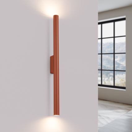 Nástěnné svítidlo PASTELO 2xG9/8W/230V červená