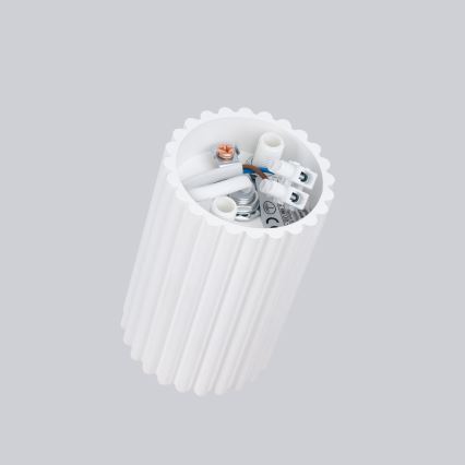 Bodové svítidlo KARBON 1xGU10/10W/230V 10 cm bílá