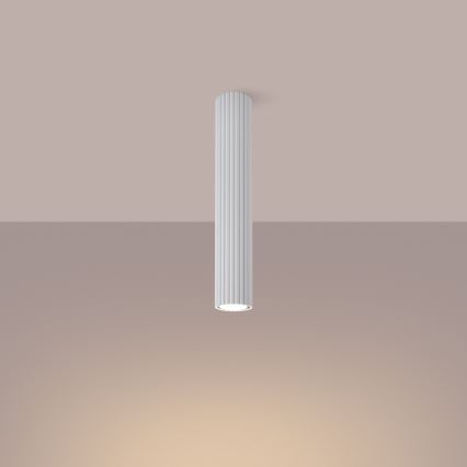 Bodové svítidlo KARBON 1xGU10/10W/230V 40 cm bílá