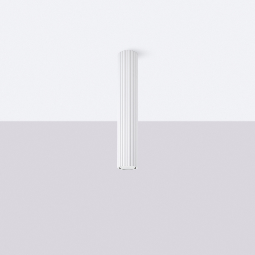 Bodové svítidlo KARBON 1xGU10/10W/230V 40 cm bílá
