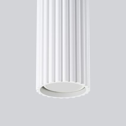 Lustr na lanku KARBON 3xGU10/10W/230V bílá