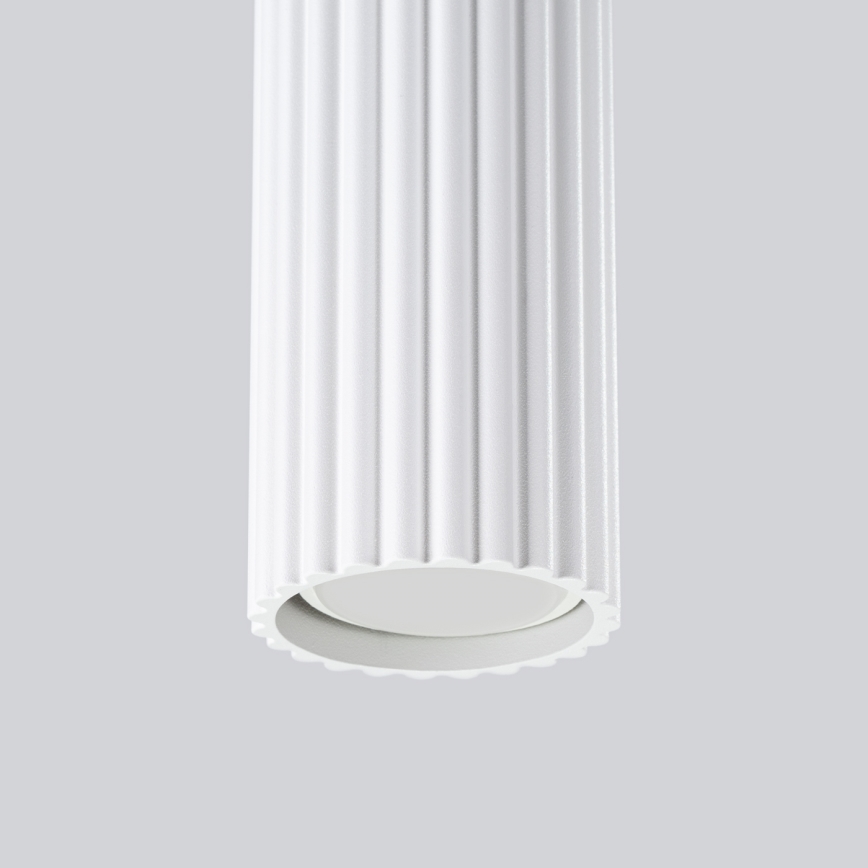 Lustr na lanku KARBON 3xGU10/10W/230V bílá