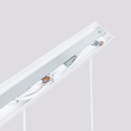 Lustr na lanku KARBON 3xGU10/10W/230V bílá