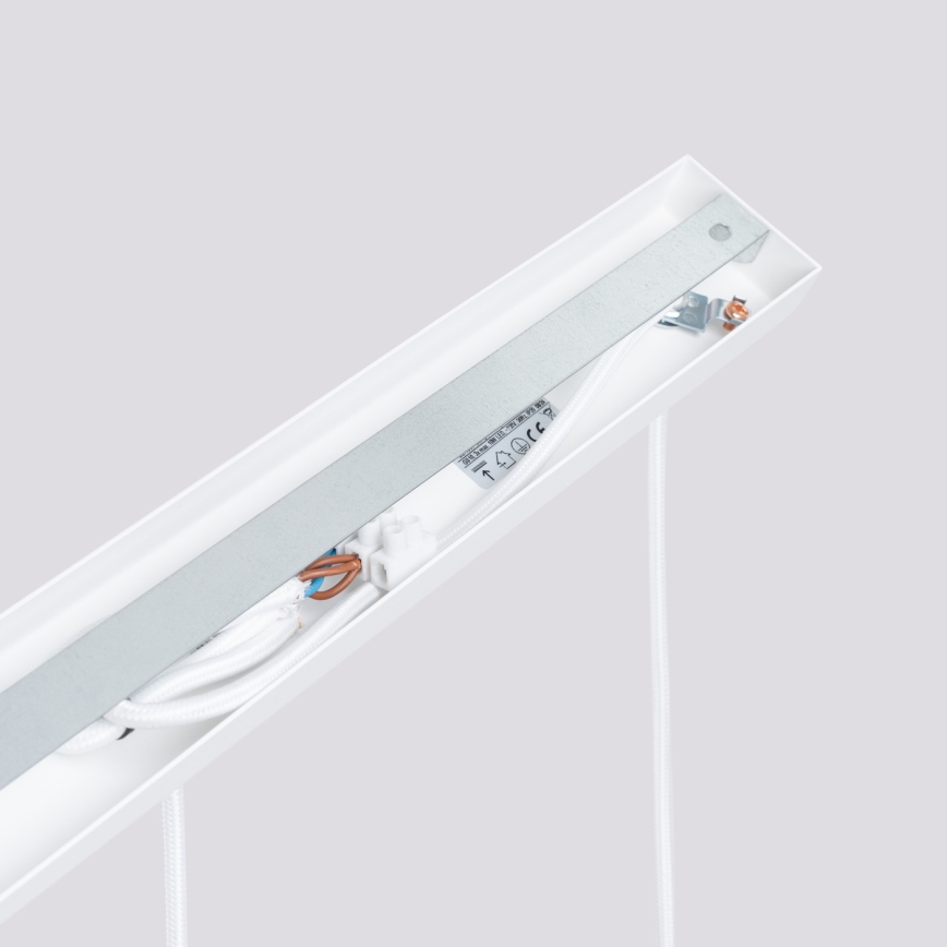 Lustr na lanku KARBON 3xGU10/10W/230V bílá