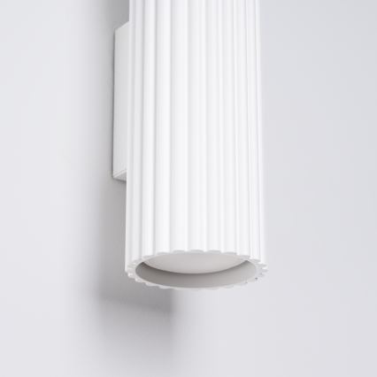 Nástěnné svítidlo KARBON 2xGU10/10W/230V bílá