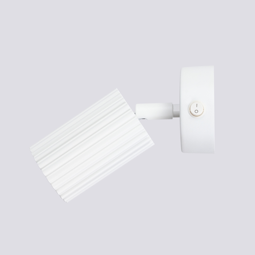 Nástěnné bodové svítidlo KARBON 1xGU10/10W/230V bílá