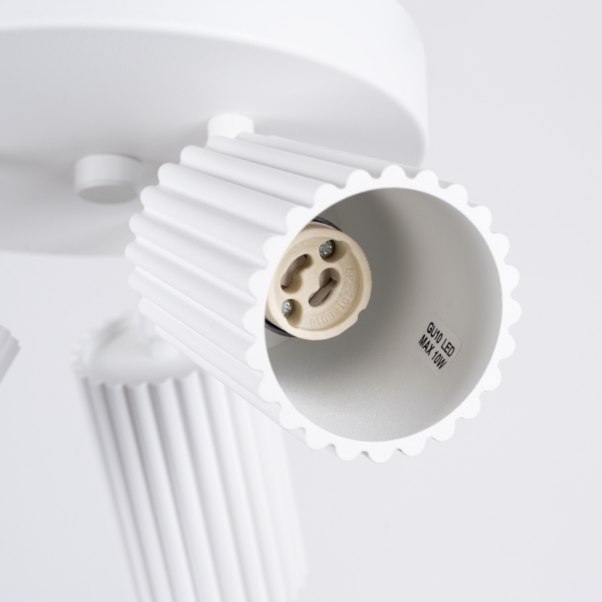 Bodové svítidlo KARBON 3xGU10/10W/230V bílá