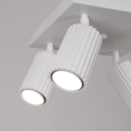 Bodové svítidlo KARBON 4xGU10/10W/230V bílá