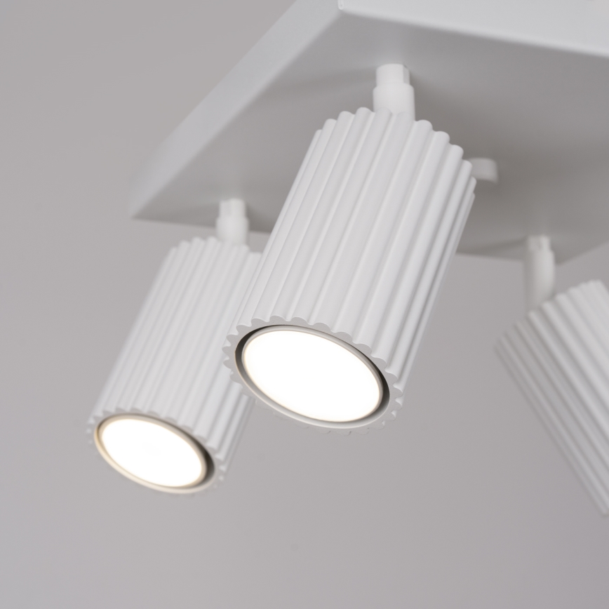 Bodové svítidlo KARBON 4xGU10/10W/230V bílá