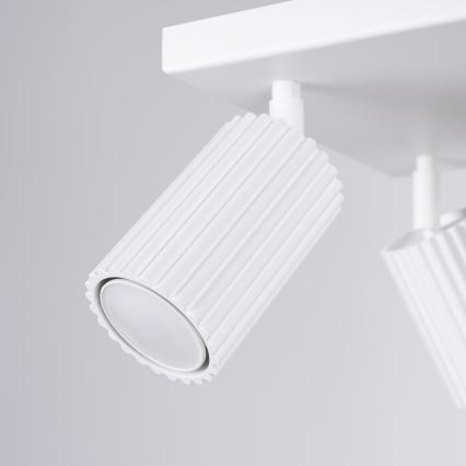 Bodové svítidlo KARBON 4xGU10/10W/230V bílá