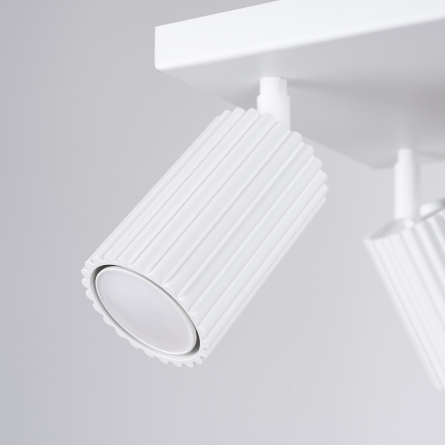 Bodové svítidlo KARBON 4xGU10/10W/230V bílá