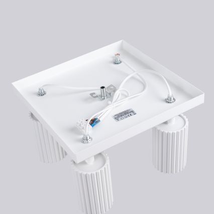 Bodové svítidlo KARBON 4xGU10/10W/230V bílá