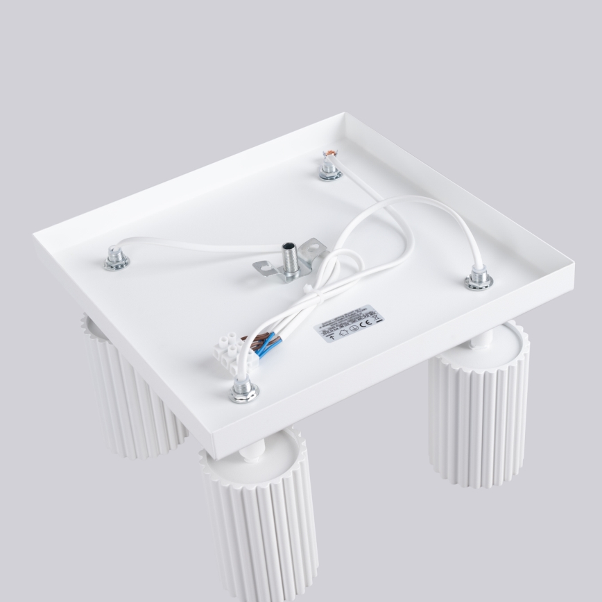 Bodové svítidlo KARBON 4xGU10/10W/230V bílá