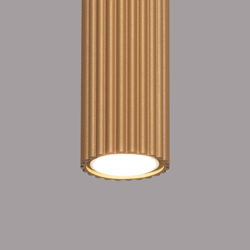 Bodové svítidlo KARBON 1xGU10/10W/230V 20 cm zlatá