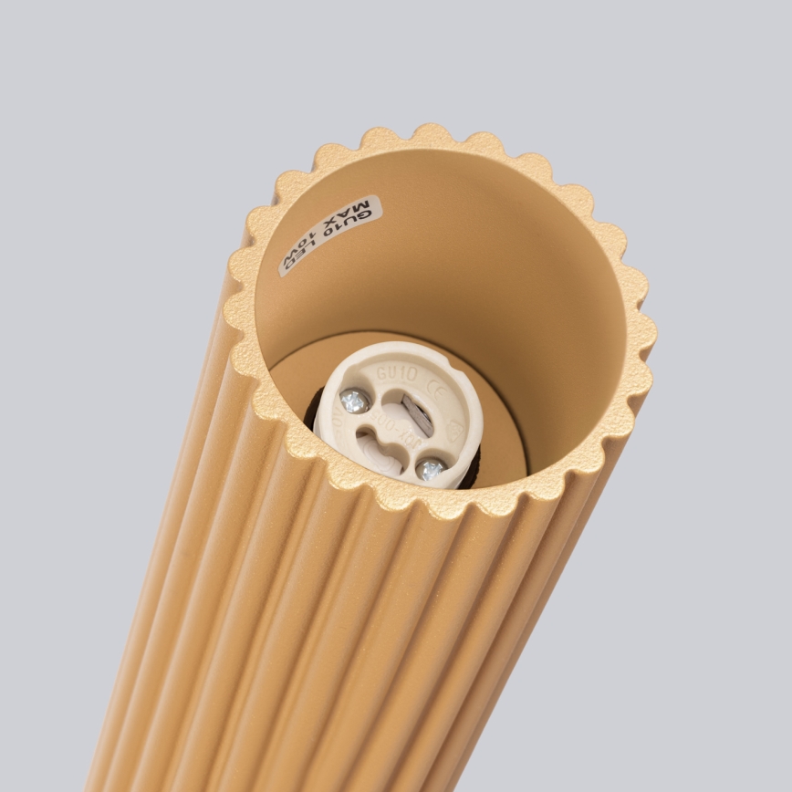 Bodové svítidlo KARBON 1xGU10/10W/230V 20 cm zlatá