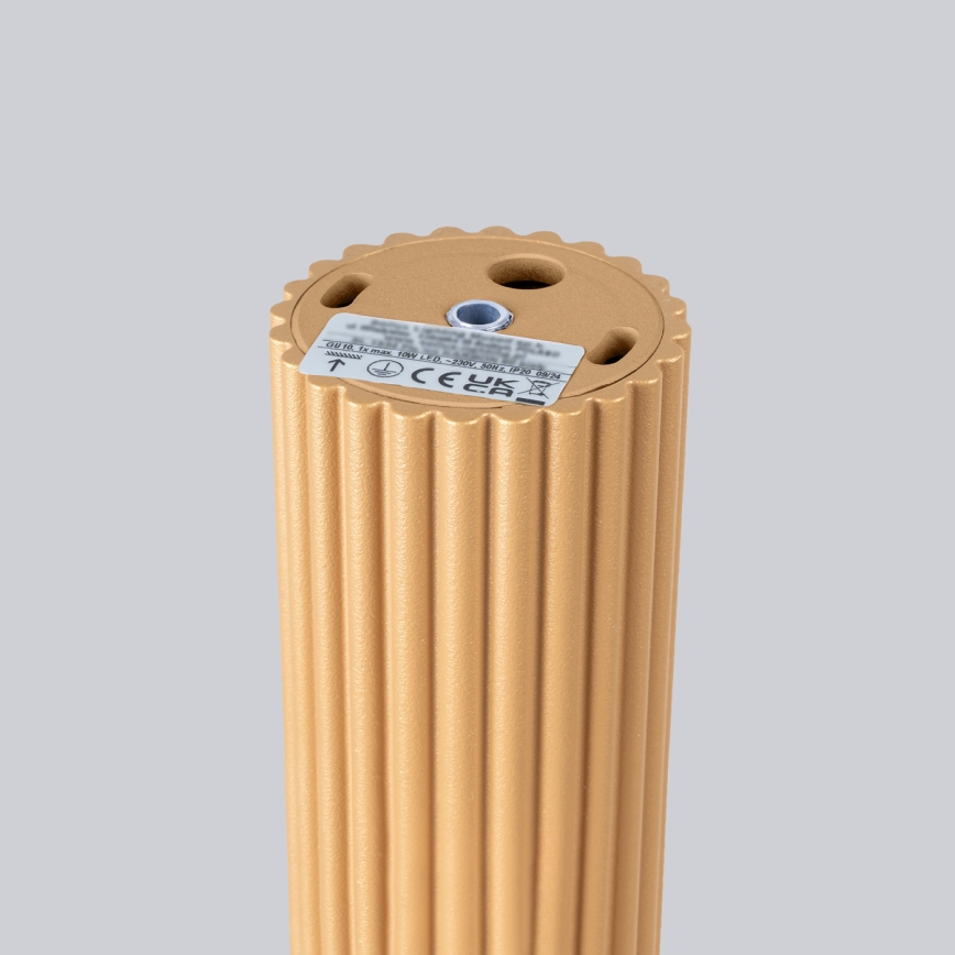 Bodové svítidlo KARBON 1xGU10/10W/230V 20 cm zlatá