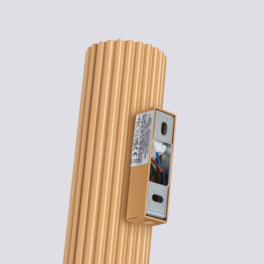 Nástěnné svítidlo KARBON 2xGU10/10W/230V zlatá