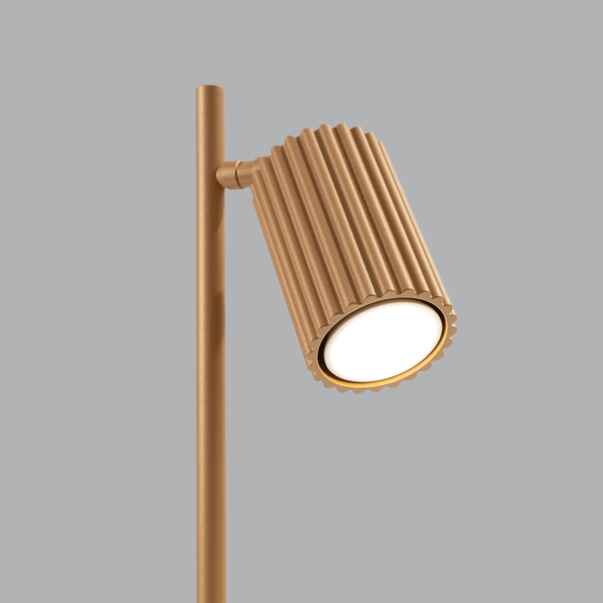 Stolní lampa KARBON 1xGU10/10W/230V zlatá
