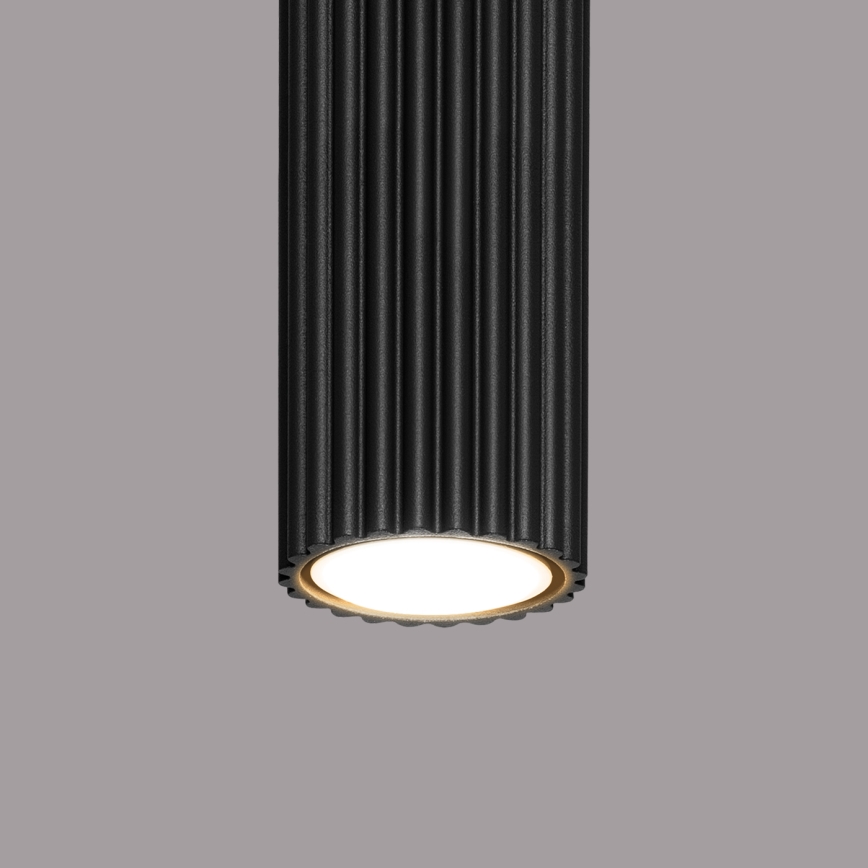 Bodové svítidlo KARBON 1xGU10/10W/230V 20 cm černá