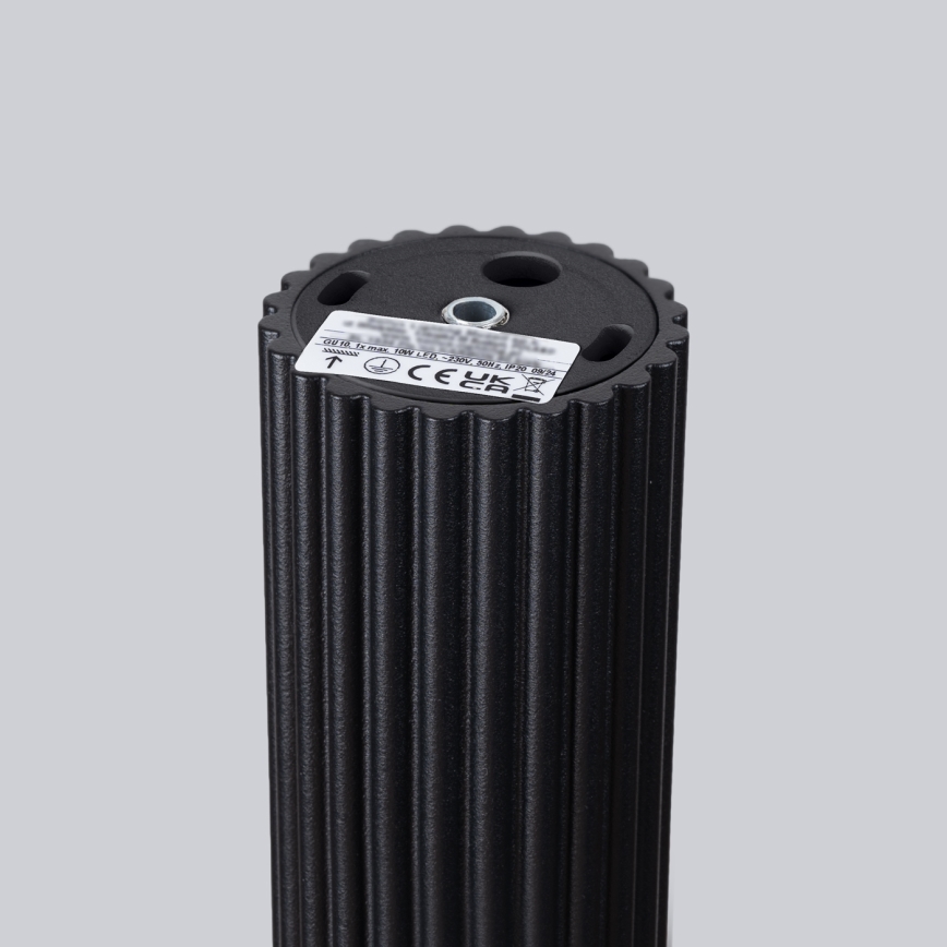 Bodové svítidlo KARBON 1xGU10/10W/230V 20 cm černá