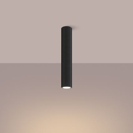 Bodové svítidlo KARBON 1xGU10/10W/230V 40 cm černá