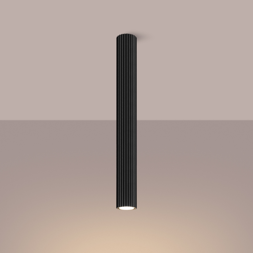 Bodové svítidlo KARBON 1xGU10/10W/230V 60 cm černá