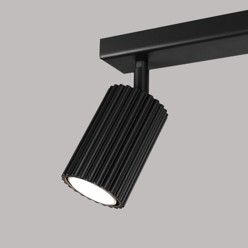 Bodové svítidlo KARBON 2xGU10/10W/230V černá
