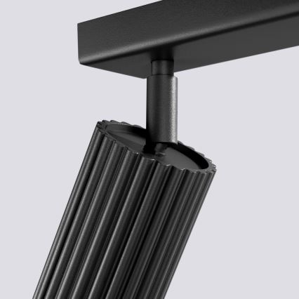 Bodové svítidlo KARBON 2xGU10/10W/230V černá